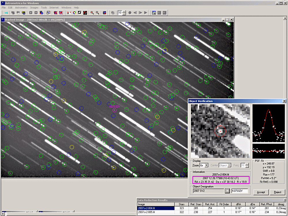 Astrometrica Software